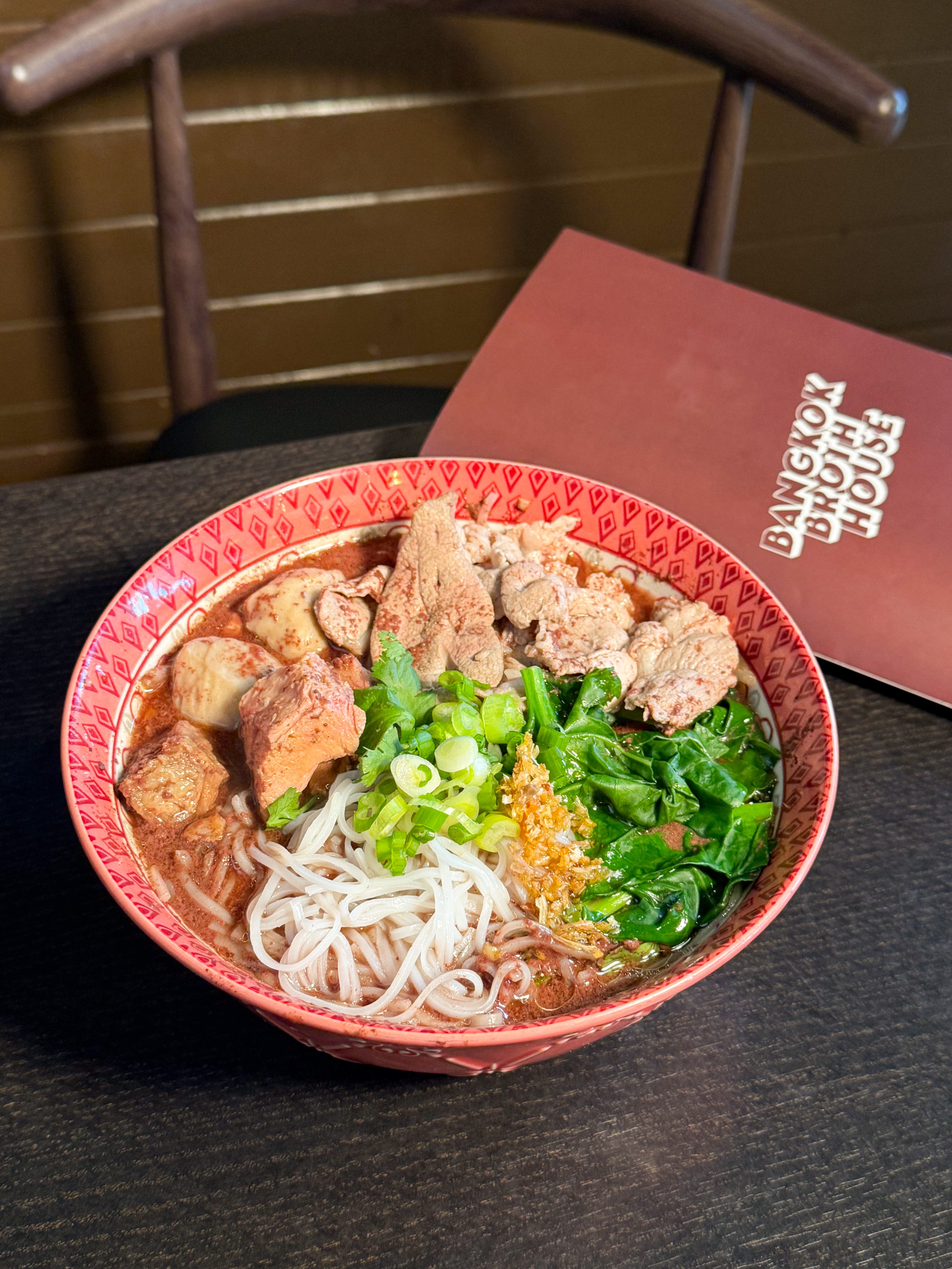 Pork Boat Noodle.
